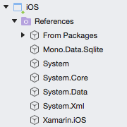 Assembly References in Visual Studio for Mac