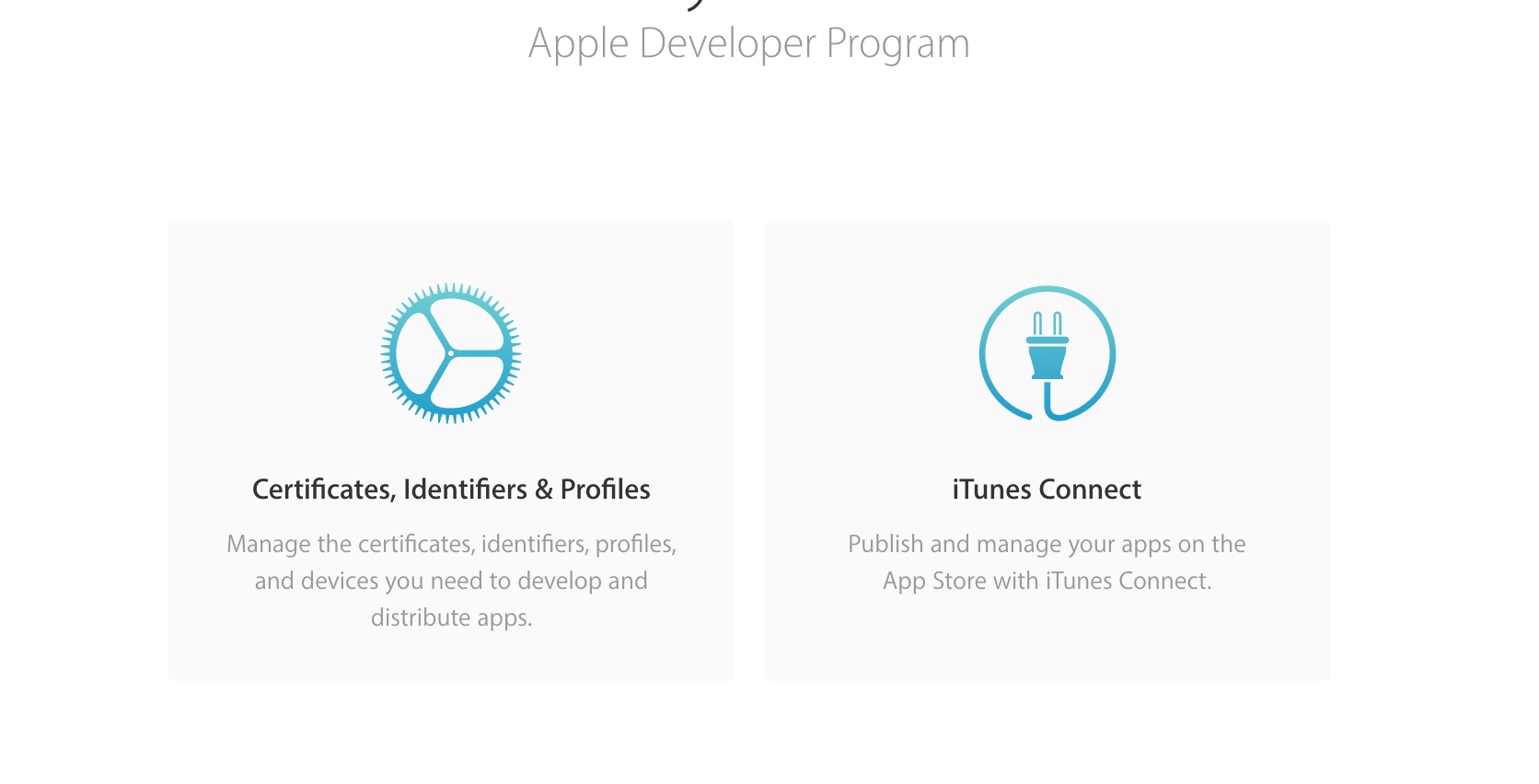 Apple Developer Center