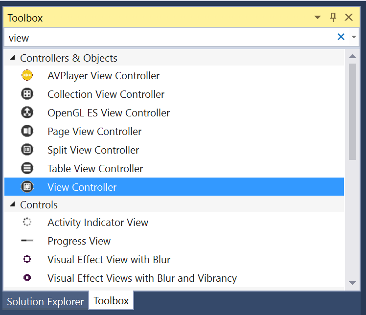 A View Controller