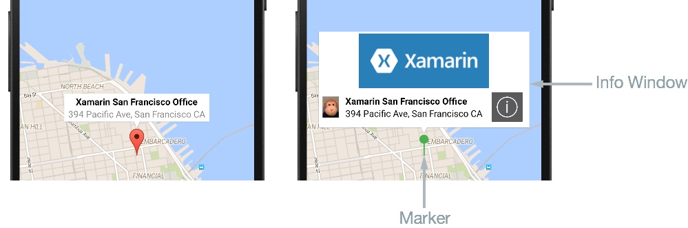 Customizing a Map Pin - Xamarin | Microsoft Learn