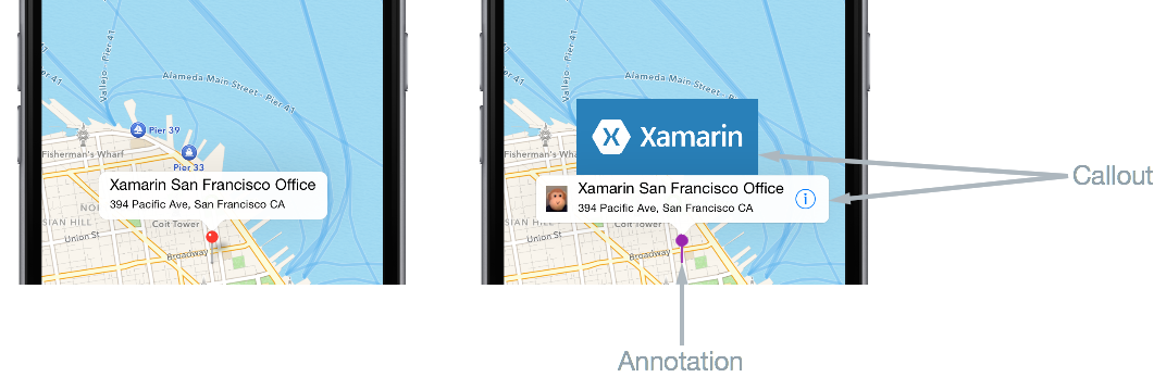 Customizing a Map Pin - Xamarin | Microsoft Learn