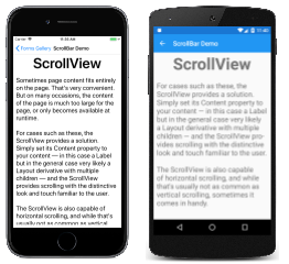 ScrollView Example