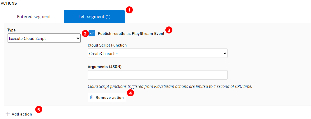 Segment Configuration - PlayFab | Microsoft Learn