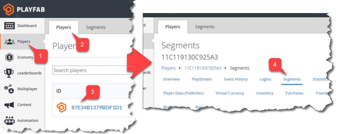 Segment Configuration - PlayFab | Microsoft Learn