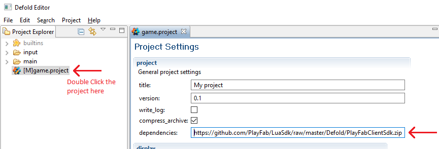 Add PlayFab to dependencies