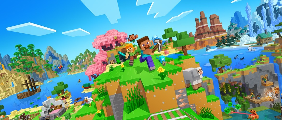 Minecraft header image