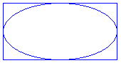 Aboutgdip02_art05 Screenshot of an ellipse surrounded by its bounding rectangle.