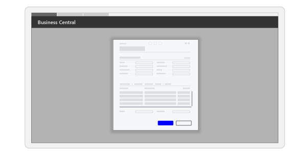 Dialog page layout Dialog page layouts example.