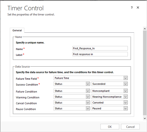 Timer control properties for enhanced SLA Timer control properties for Enhanced SLA.