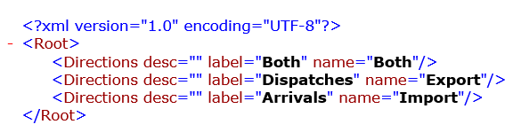Format output