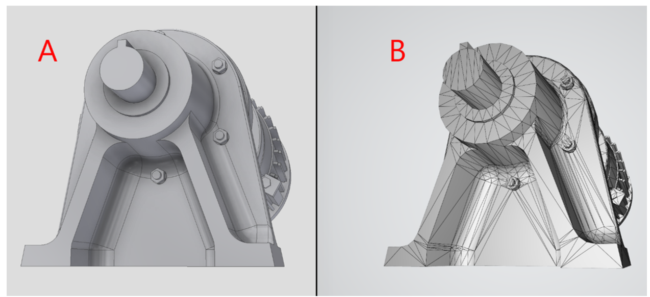 Parametric versus polygonal geometry Parametric versus polygonal geometry.