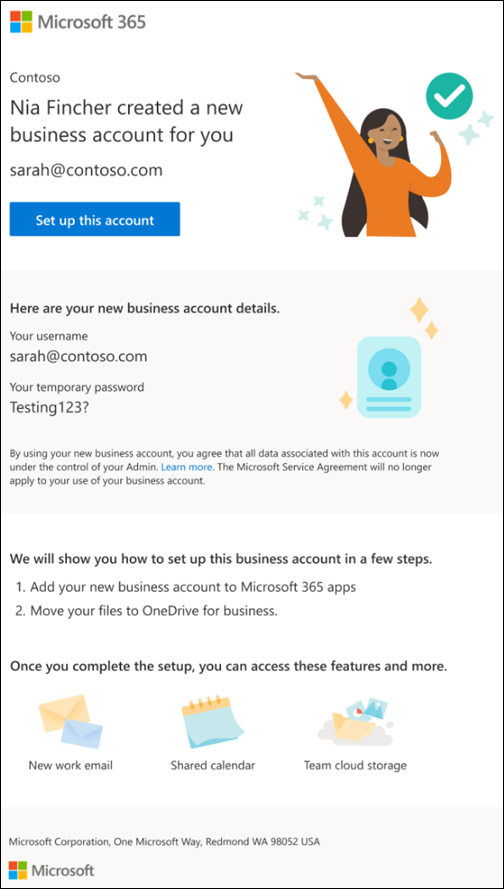 Accept An Email Invitation To A Microsoft 365 For Business Subscription User Microsoft 365 5388