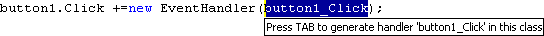 vxGenerateEventHandler Generate Event Handler