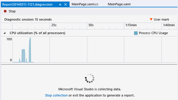CPU_USE_WT_StopCollection Stop CpuUsage data collection