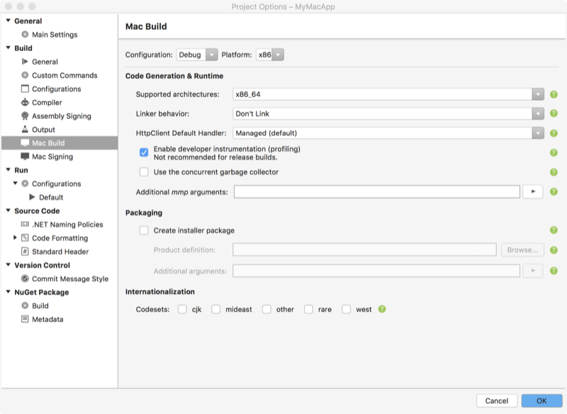Setting the supported architectures to x86_64 Setting the supported architectures to x86_64