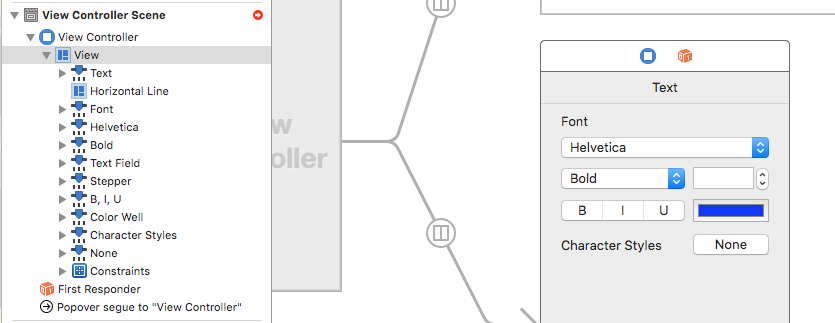 An example view controller