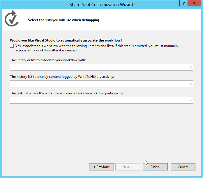 SharePoint Customization Wizard