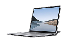 Screenshot of Surface Laptop 3.