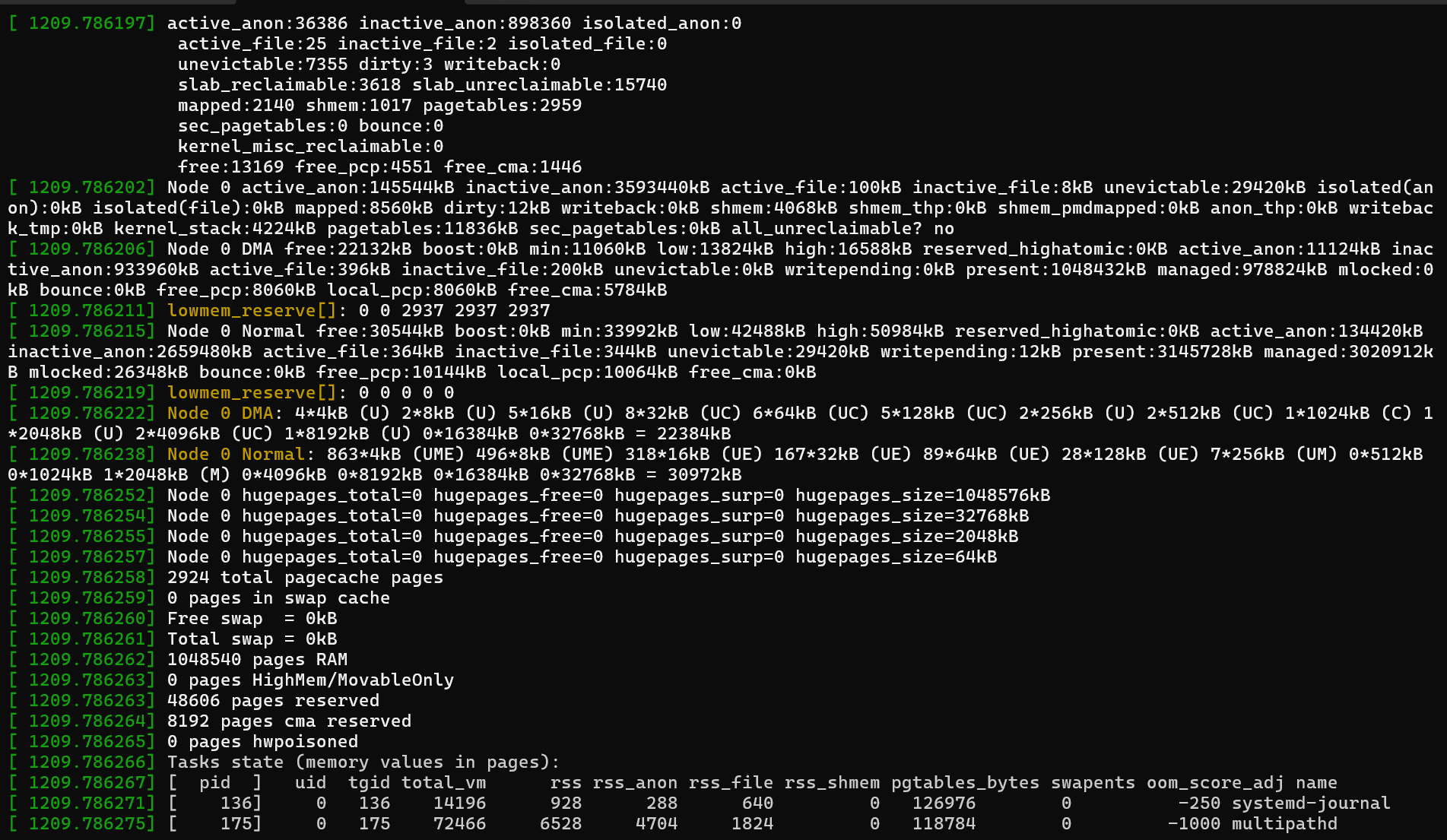 Screenshot of OOM full detail #1.