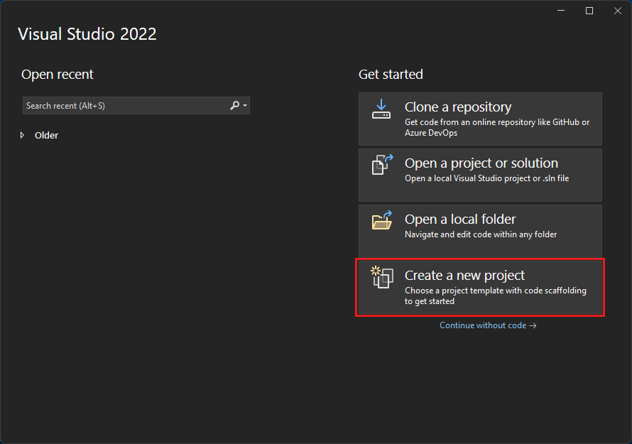 Create a Windows Forms app with C# - Visual Studio (Windows