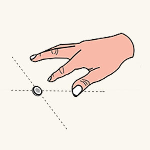 pressable button near