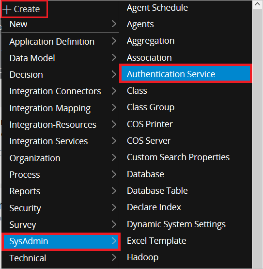 Select Authentication Service