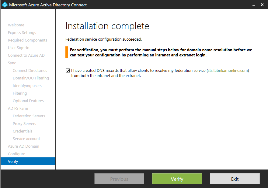 Screenshot showing the