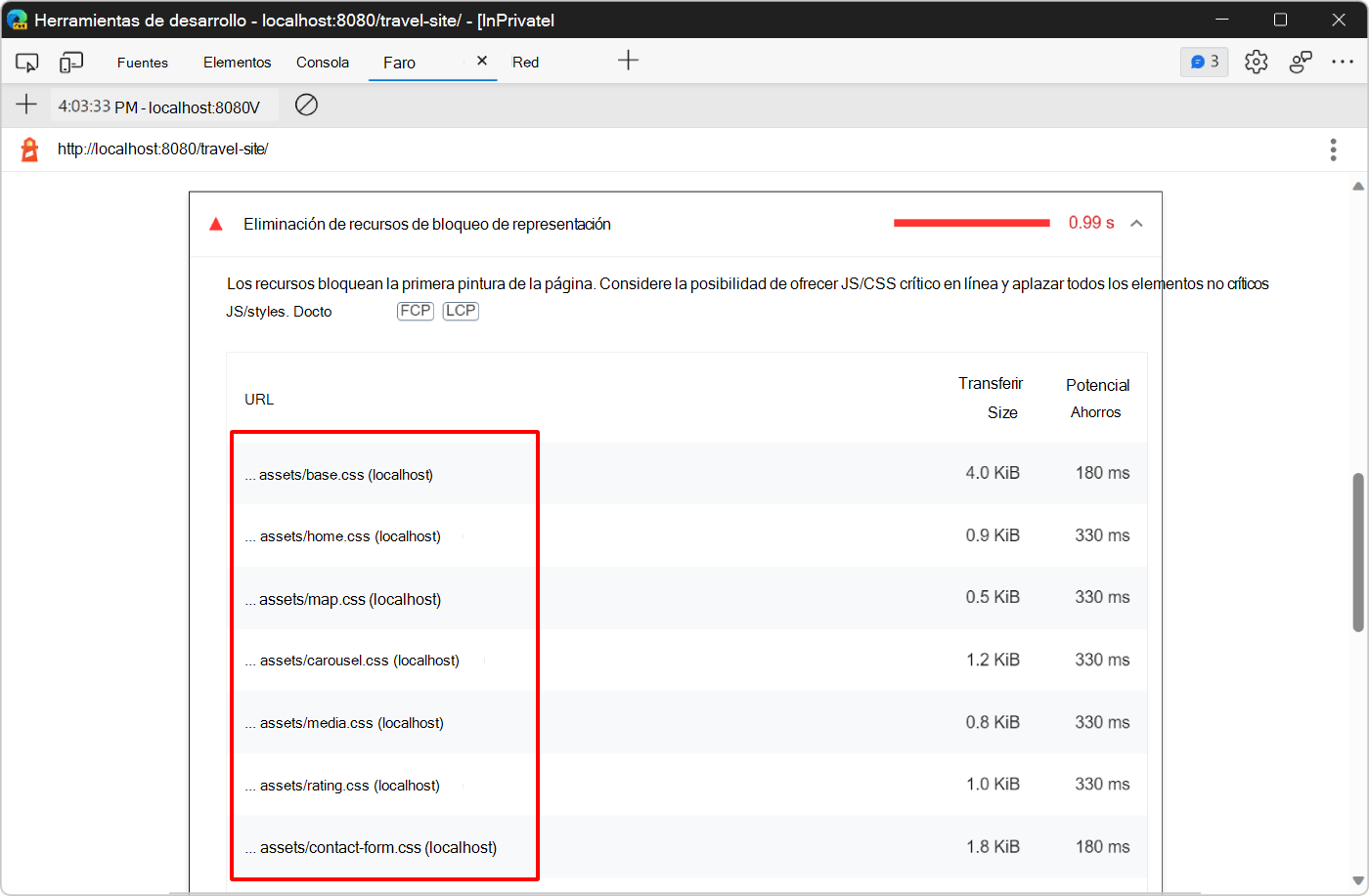 Más información sobre la oportunidad Eliminar recursos de bloqueo de representación