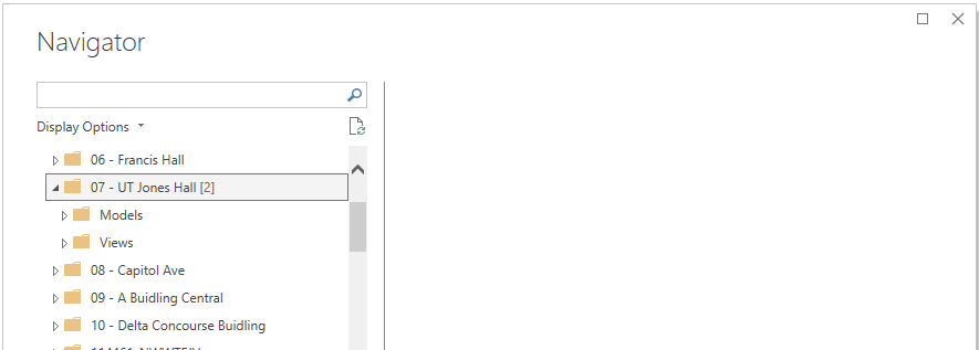 Captura de pantalla que muestra dónde encontrar el proyecto y expandirlo.