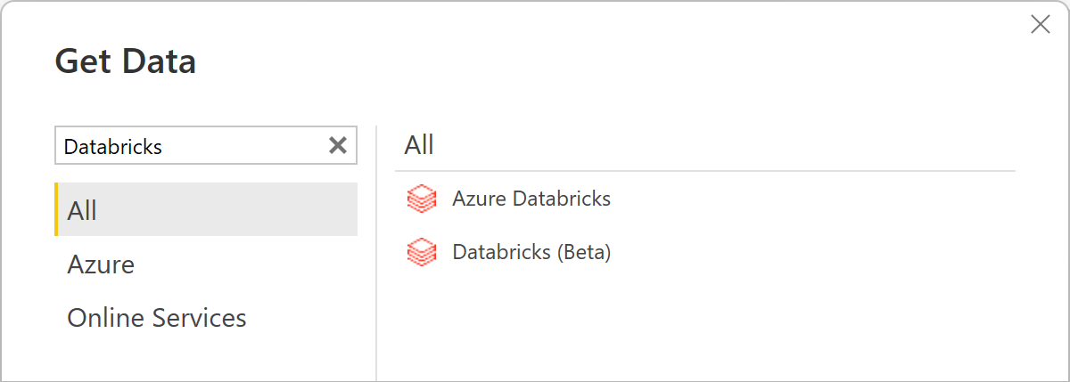 Obtener datos de Databricks Cloud.