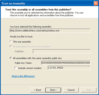 Figure 17 Trust All with Same Key