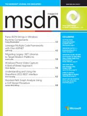 MSDN Magazine Mayo 2013