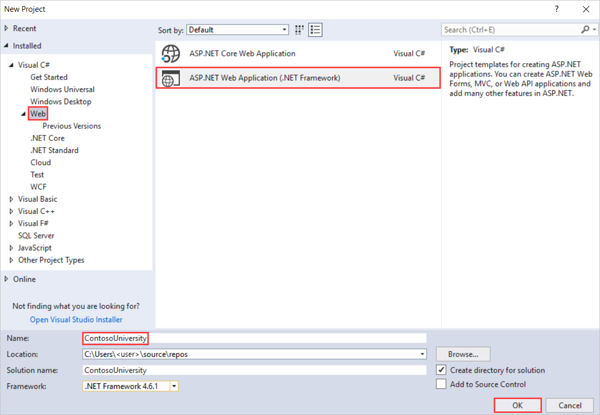 Net Entity Framework Example