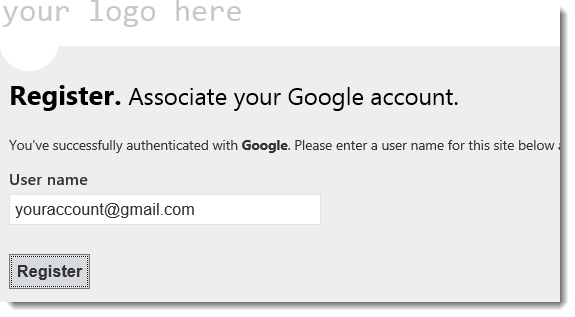 Associate your Google account