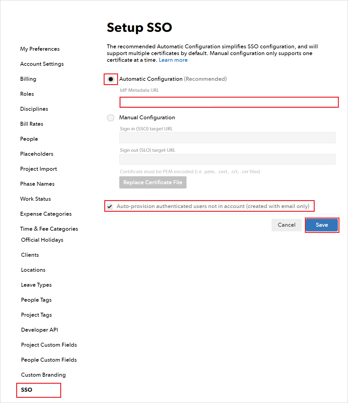 Tutorial Integración Del Inicio De Sesión único De Azure Ad Con 10000ft Plans Microsoft 0180