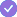 marca de verificación púrpura