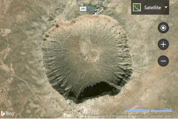 Vista de mapa de conjunto de Mapas de Bing