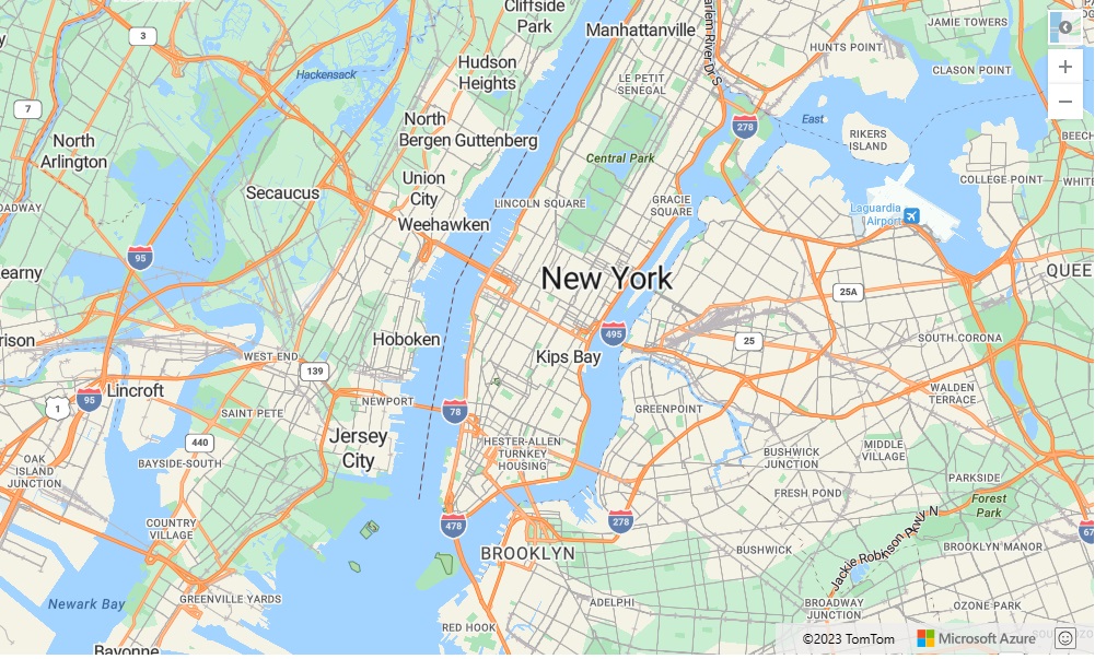 Simple Azure Maps