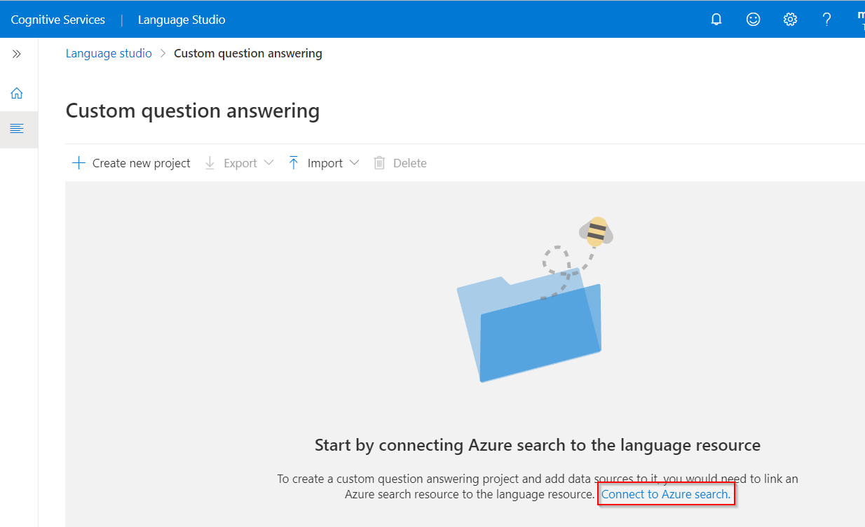 Creación, prueba e implementación del proyecto de respuesta a preguntas -  Azure Cognitive Services | Microsoft Learn
