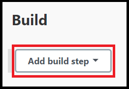 Add a new build step