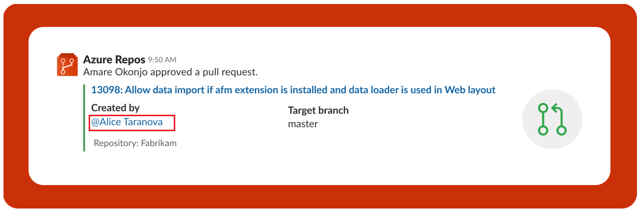 Se aprueba la solicitud de incorporación de cambios.