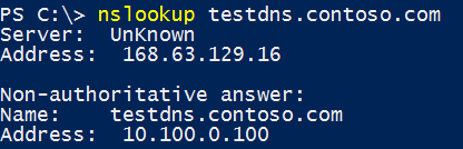 Verificación de Azure a local