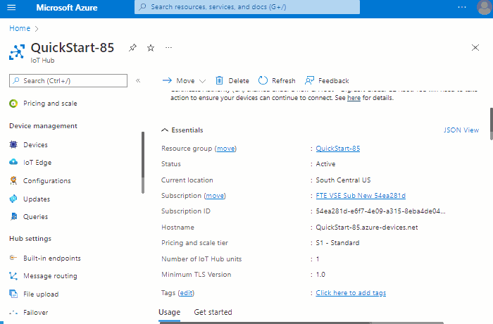 Uso de Azure Portal interfaz de consulta para mostrar los recuentos de dispositivos agrupados por propiedades de TPM
