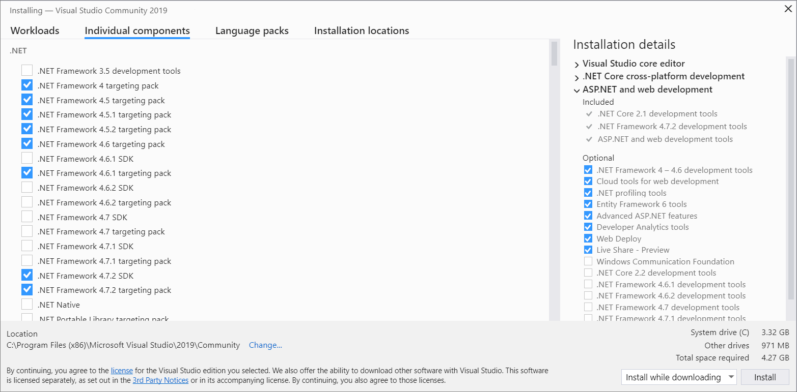 Instalación de compatibilidad con C y C++ en Visual Studio | Microsoft Learn