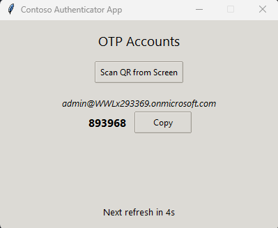 Escanear QR desde la pantalla