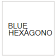 Logotipo de Hexágono Azul para Red.