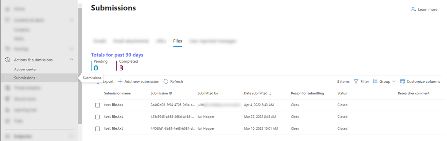 Captura de pantalla que muestra cómo agregar un nuevo envío.