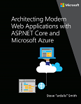 Miniatura de la portada del libro electrónico Diseño de aplicaciones web modernas con ASP.NET Core y Microsoft Azure.