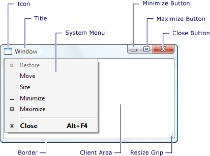 Captura de pantalla que muestra elementos de ventana.