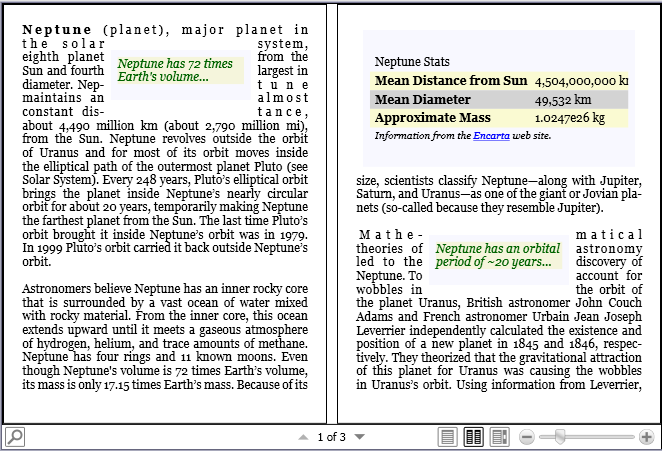 ViewMode de FlowDocumentReader en modo de visualización de libro